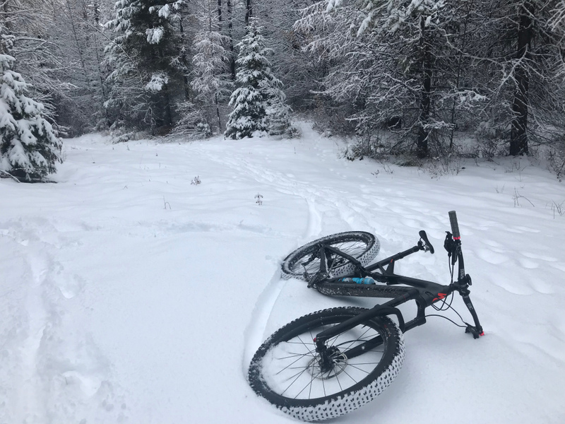 Illustration for article titled Riding your bike in snow is overrated